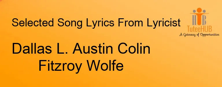 Dallas L. Austin Colin Fitzroy Wolfe