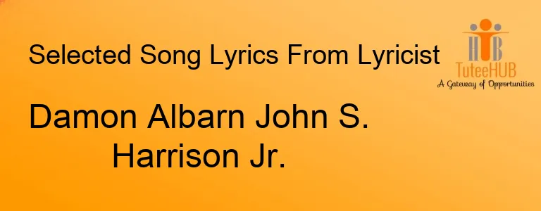 Damon Albarn John S. Harrison Jr.