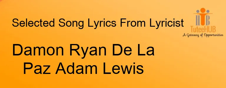 Damon Ryan De La Paz Adam Lewis