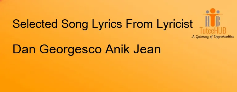 Dan Georgesco Anik Jean