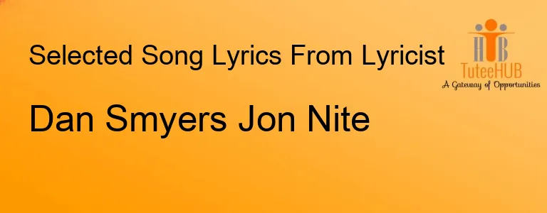 Dan Smyers Jon Nite