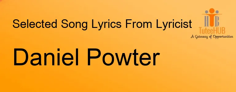Daniel Powter