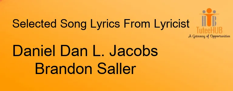 Daniel Dan L. Jacobs Brandon Saller