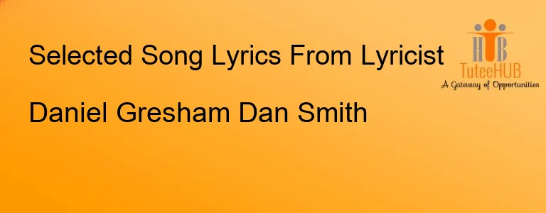 Daniel Gresham Dan Smith