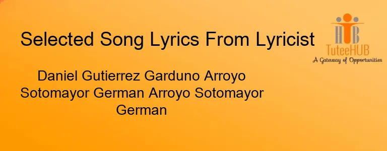 Daniel Gutierrez Garduno Arroyo Sotomayor German Arroyo Sotomayor German