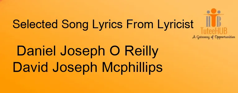 Daniel Joseph O Reilly David Joseph Mcphillips