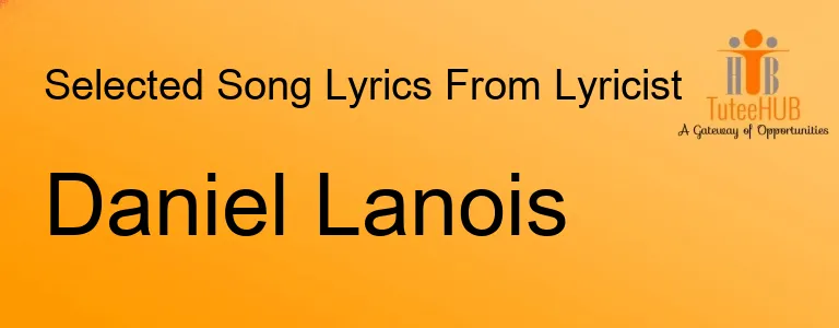 Daniel Lanois