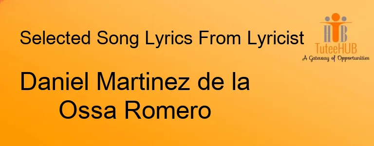 Daniel Martinez de la Ossa Romero