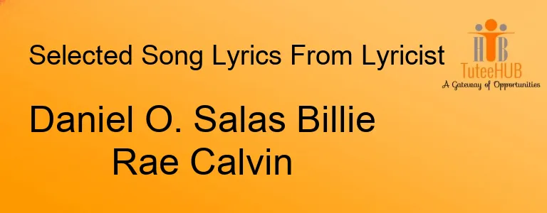 Daniel O. Salas Billie Rae Calvin