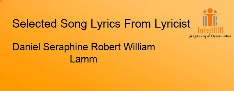 Daniel Seraphine Robert William Lamm