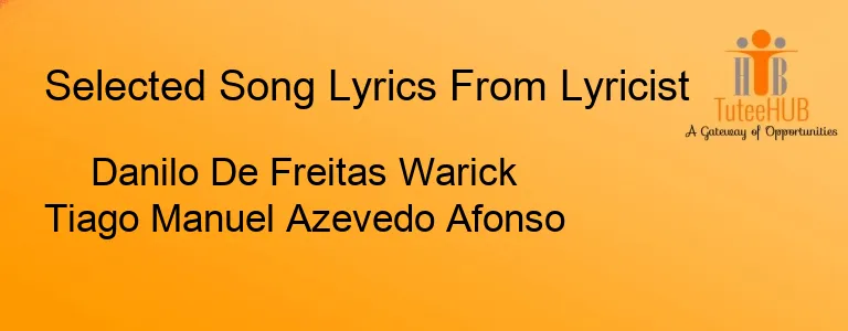 Danilo De Freitas Warick Tiago Manuel Azevedo Afonso