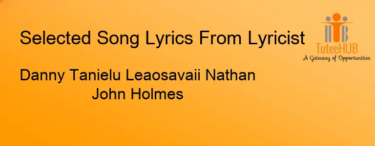 Danny Tanielu Leaosavaii Nathan John Holmes