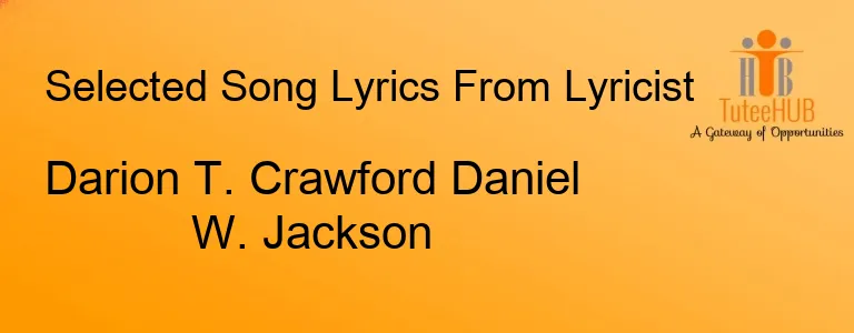 Darion T. Crawford Daniel W. Jackson
