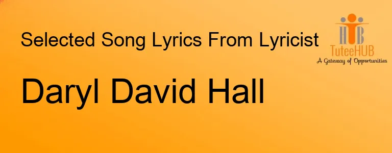 Daryl David Hall