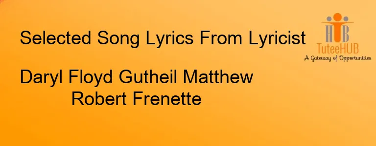 Daryl Floyd Gutheil Matthew Robert Frenette