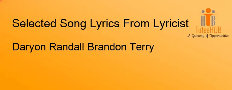 Daryon Randall Brandon Terry