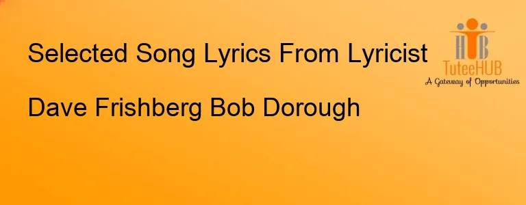 Dave Frishberg Bob Dorough