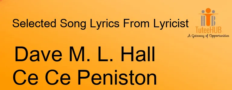 Dave M. L. Hall Ce Ce Peniston