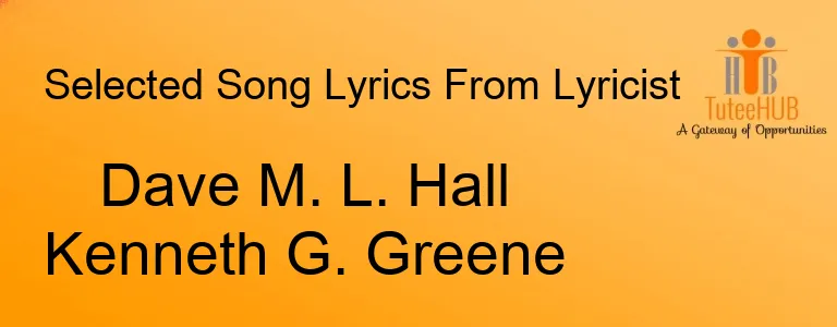 Dave M. L. Hall Kenneth G. Greene