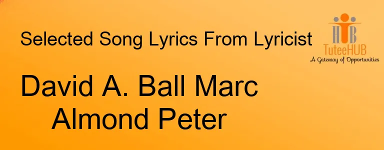David A. Ball Marc Almond Peter