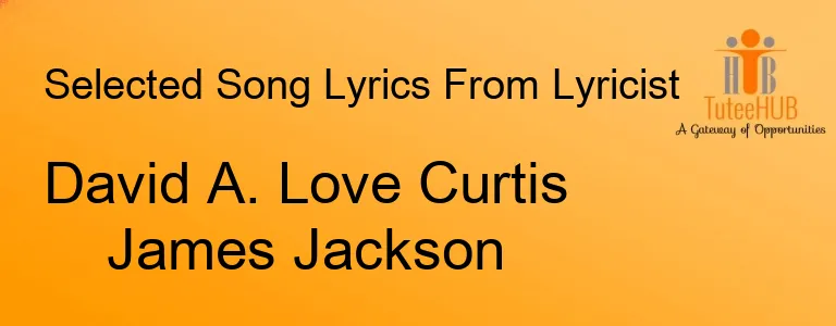 David A. Love Curtis James Jackson