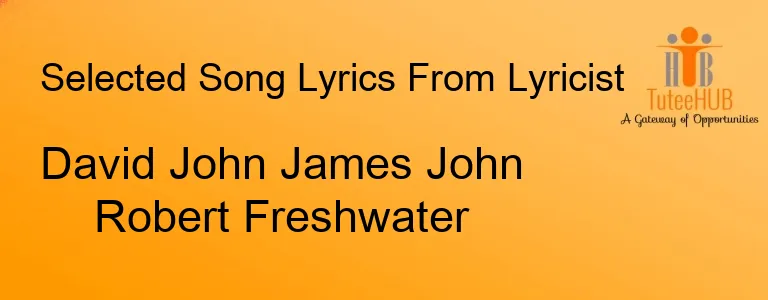 David John James John Robert Freshwater