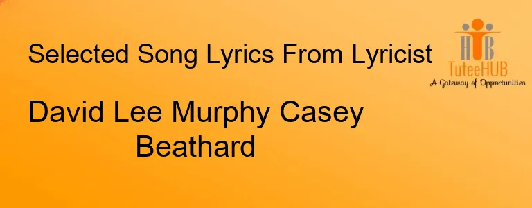 David Lee Murphy Casey Beathard
