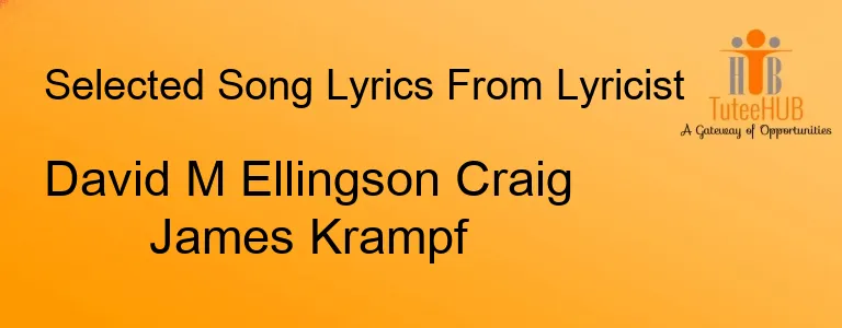 David M Ellingson Craig James Krampf