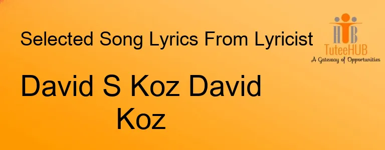 David S Koz David Koz