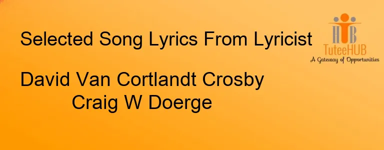 David Van Cortlandt Crosby Craig W Doerge