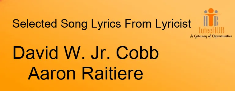 David W. Jr. Cobb Aaron Raitiere