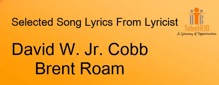 David W. Jr. Cobb Brent Roam