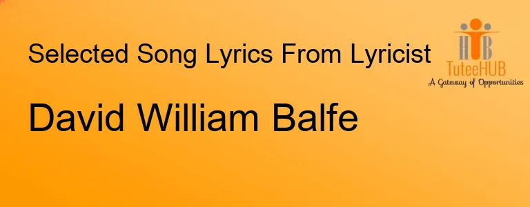 David William Balfe