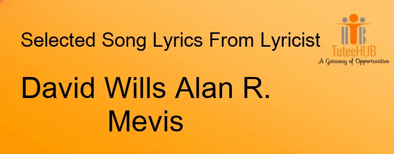 David Wills Alan R. Mevis