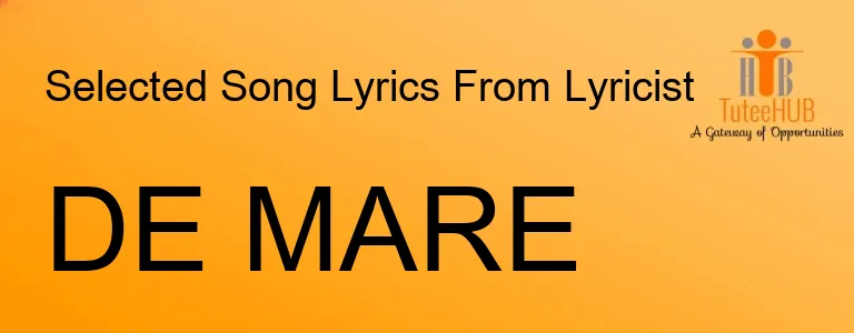 DE MARE