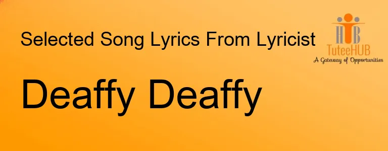 Deaffy Deaffy