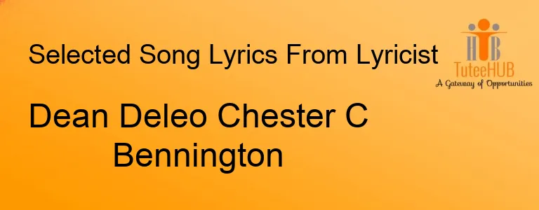 Dean Deleo Chester C Bennington