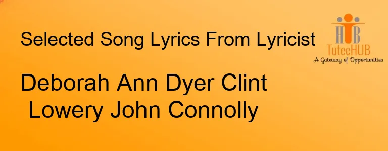 Deborah Ann Dyer Clint Lowery John Connolly