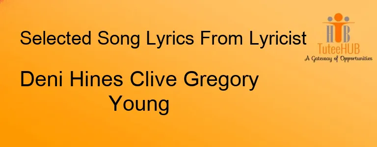 Deni Hines Clive Gregory Young