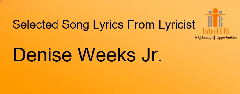 Denise Weeks Jr.