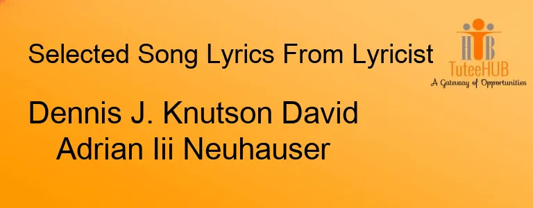 Dennis J. Knutson David Adrian Iii Neuhauser