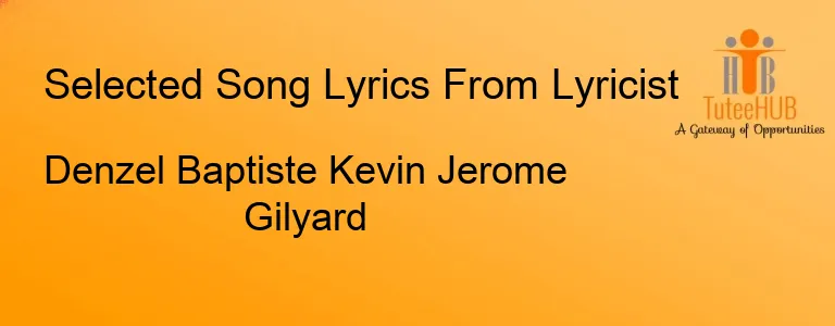 Denzel Baptiste Kevin Jerome Gilyard