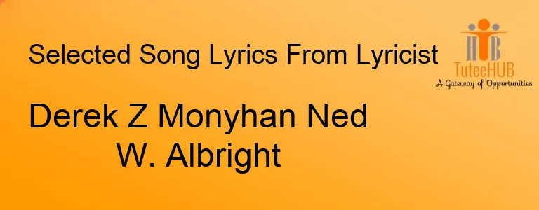 Derek Z Monyhan Ned W. Albright