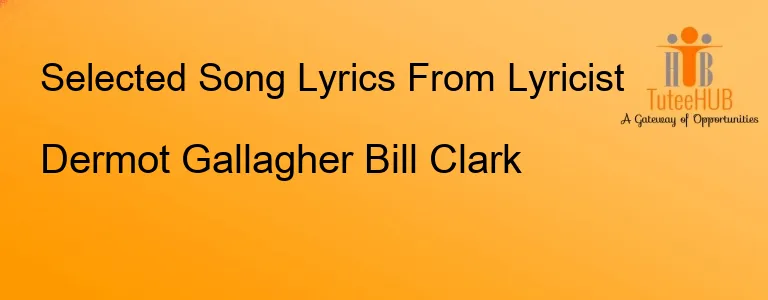 Dermot Gallagher Bill Clark