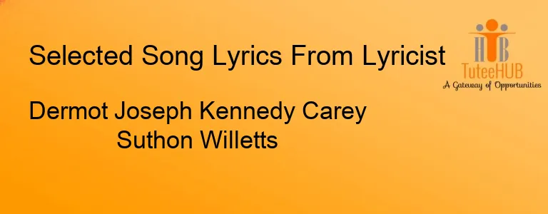 Dermot Joseph Kennedy Carey Suthon Willetts