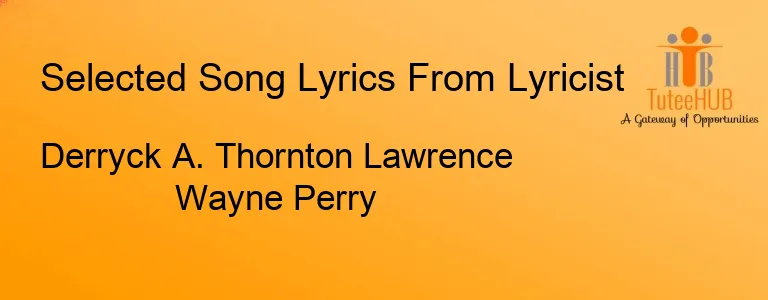 Derryck A. Thornton Lawrence Wayne Perry