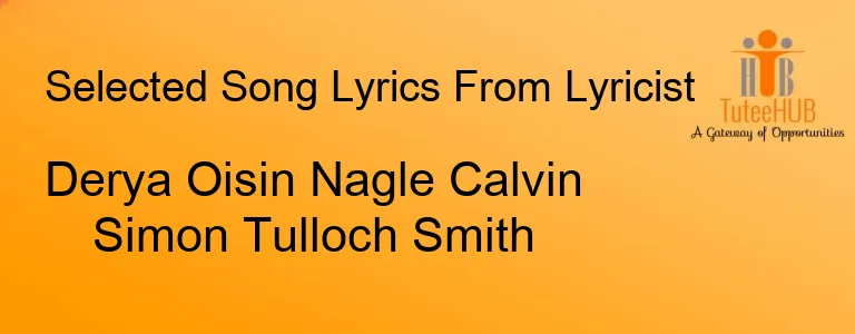 Derya Oisin Nagle Calvin Simon Tulloch Smith