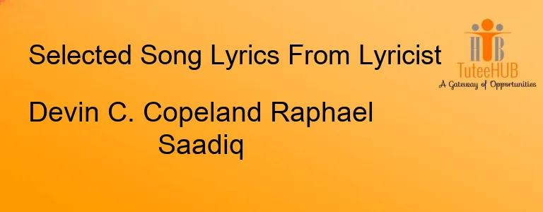 Devin C. Copeland Raphael Saadiq