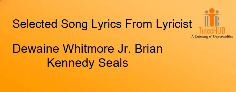 Dewaine Whitmore Jr. Brian Kennedy Seals