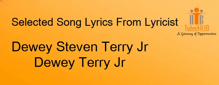 Dewey Steven Terry Jr Dewey Terry Jr